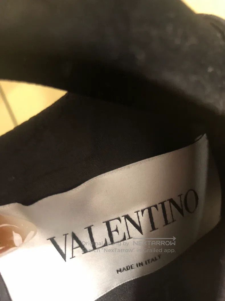 Valentino Valentino Black full logo dress Size S / US 4 / IT 40 - 4 Thumbnail