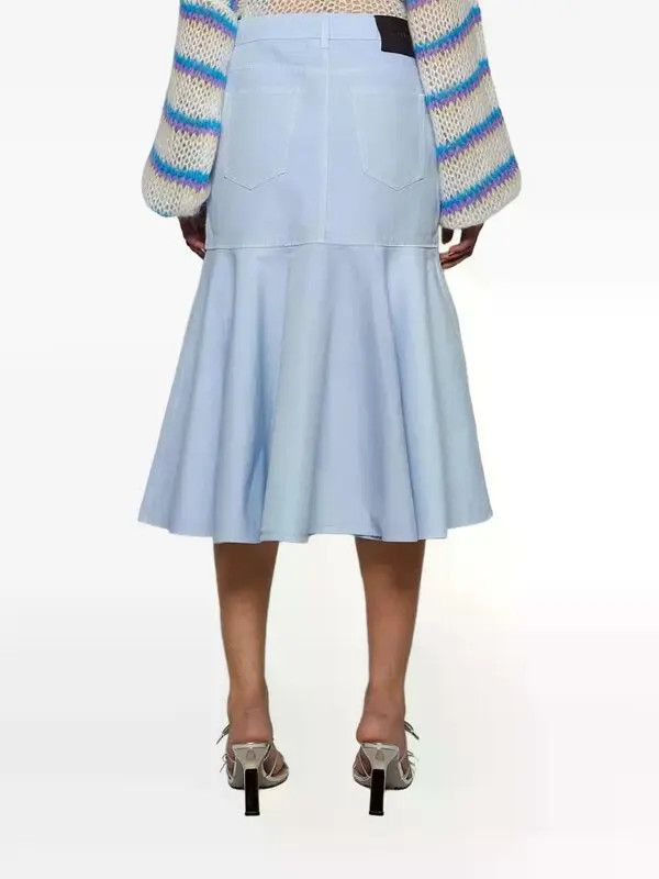 Loewe o1w1db10426 Skirts in blue Size 28" / US 6 / IT 42 - 4 Thumbnail
