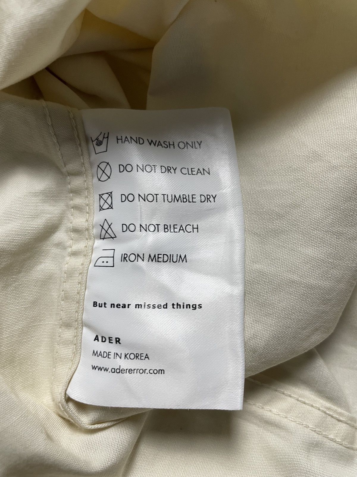 Ader Error SS21 Ader Error Oversized Shirt Size US XXL / EU 58 / 5 - 9 Thumbnail