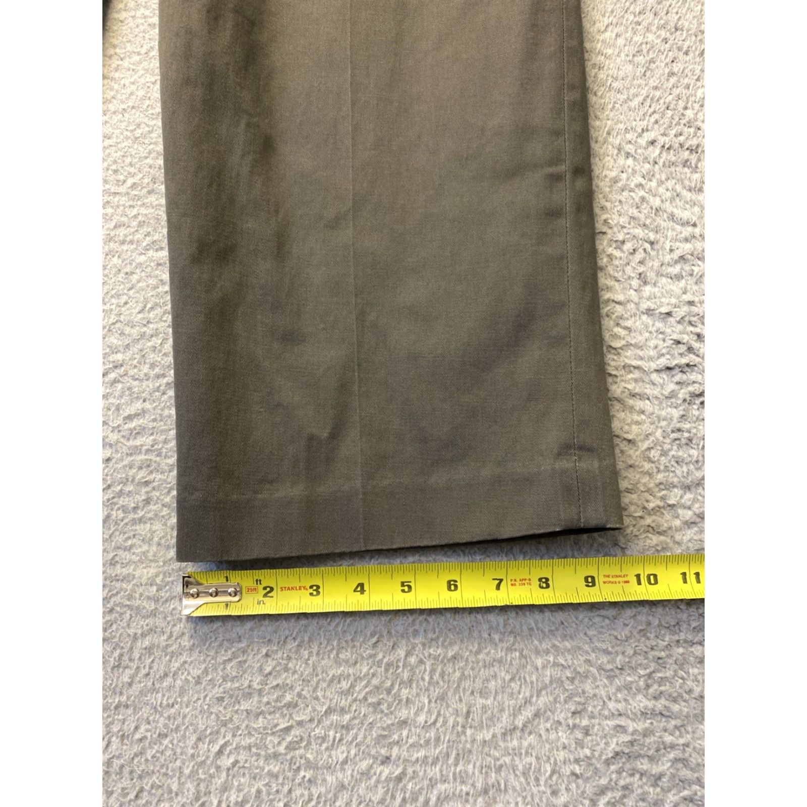 Eddie Bauer Eddie Bauer Chino Pants Men’s 38x30 Dark Military Green /0675 Size US 38 / EU 54 - 5 Thumbnail
