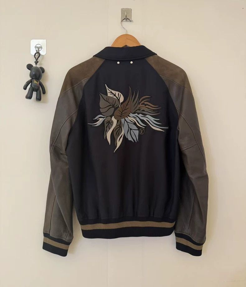 Louis Vuitton LOUIS VUITTON Floral patchwork leather jacket 2504-Nextarro Size US M / EU 48-50 / 2 - 2 Thumbnail