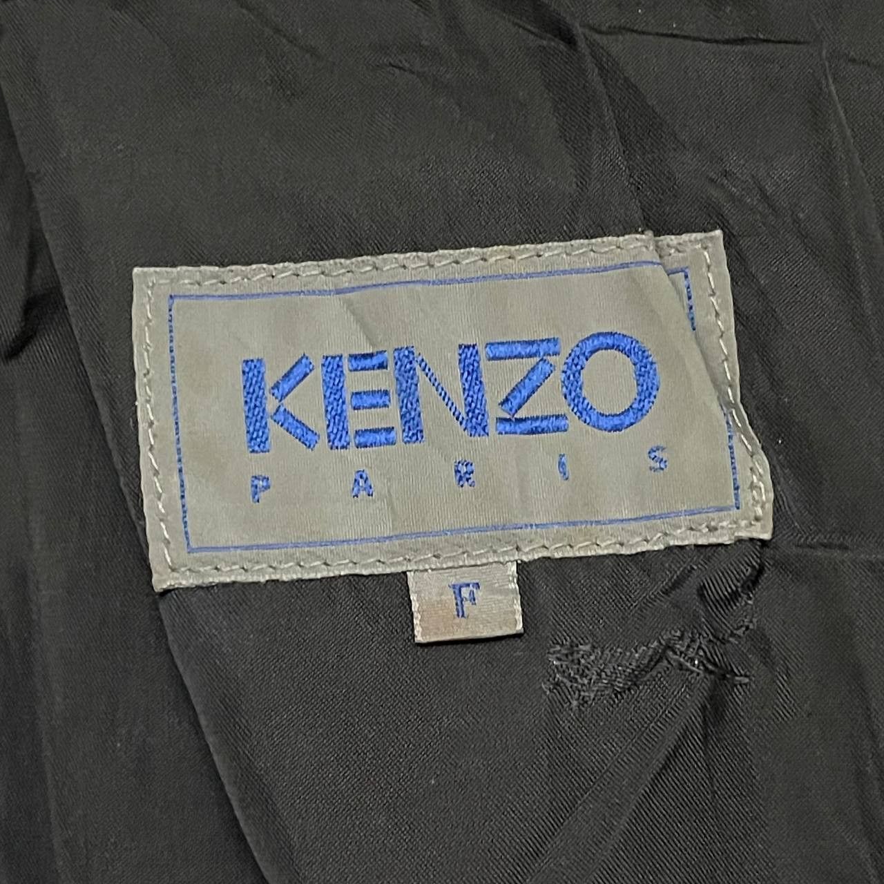 Kenzo Vintage Kenzo Paris Leather Jacket Size US L / EU 52-54 / 3 - 8 Thumbnail
