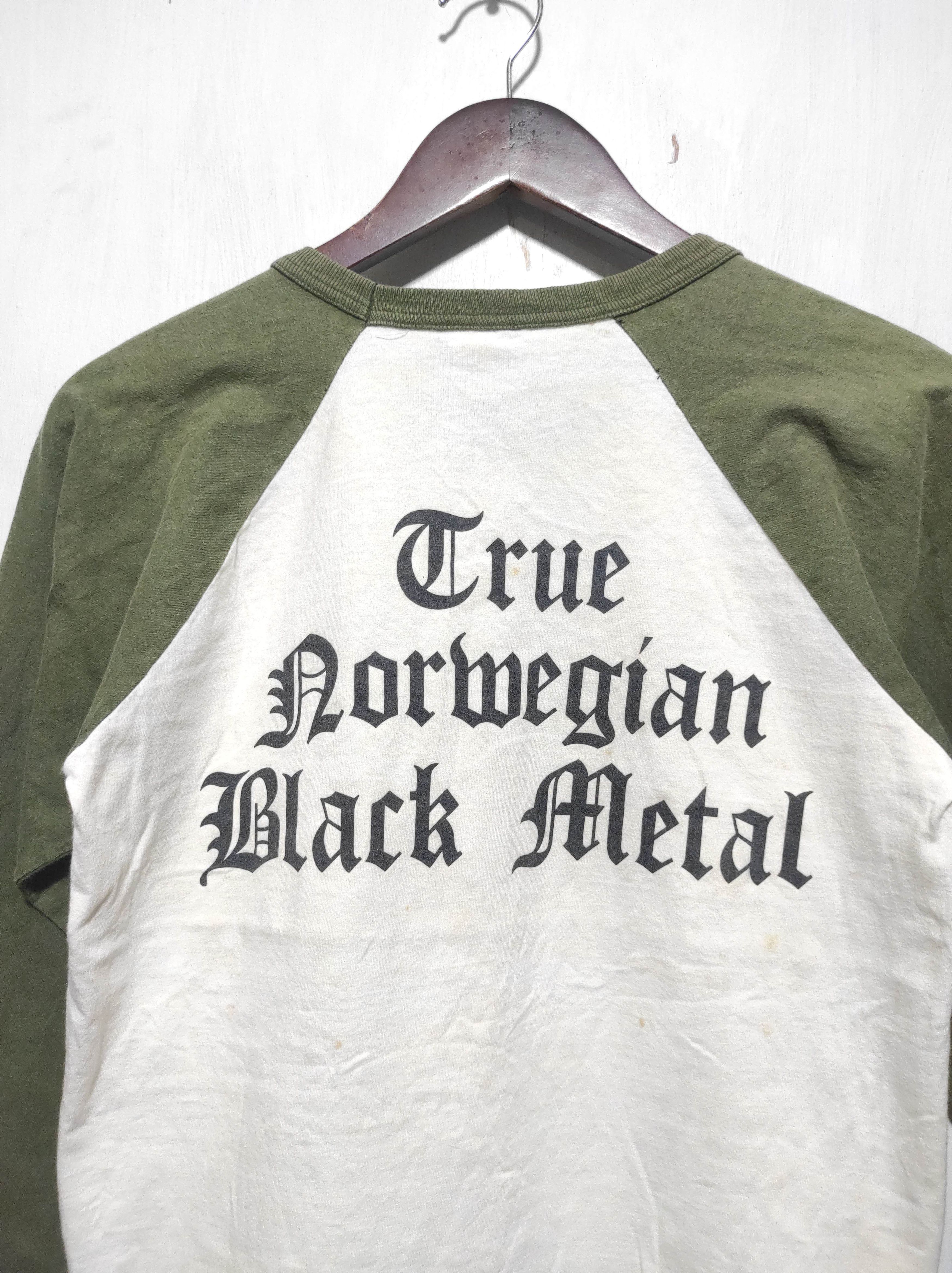 Band Tees True Norwegian black metal Raglan tee Size US S / EU 44-46 / 1 - 15 Thumbnail