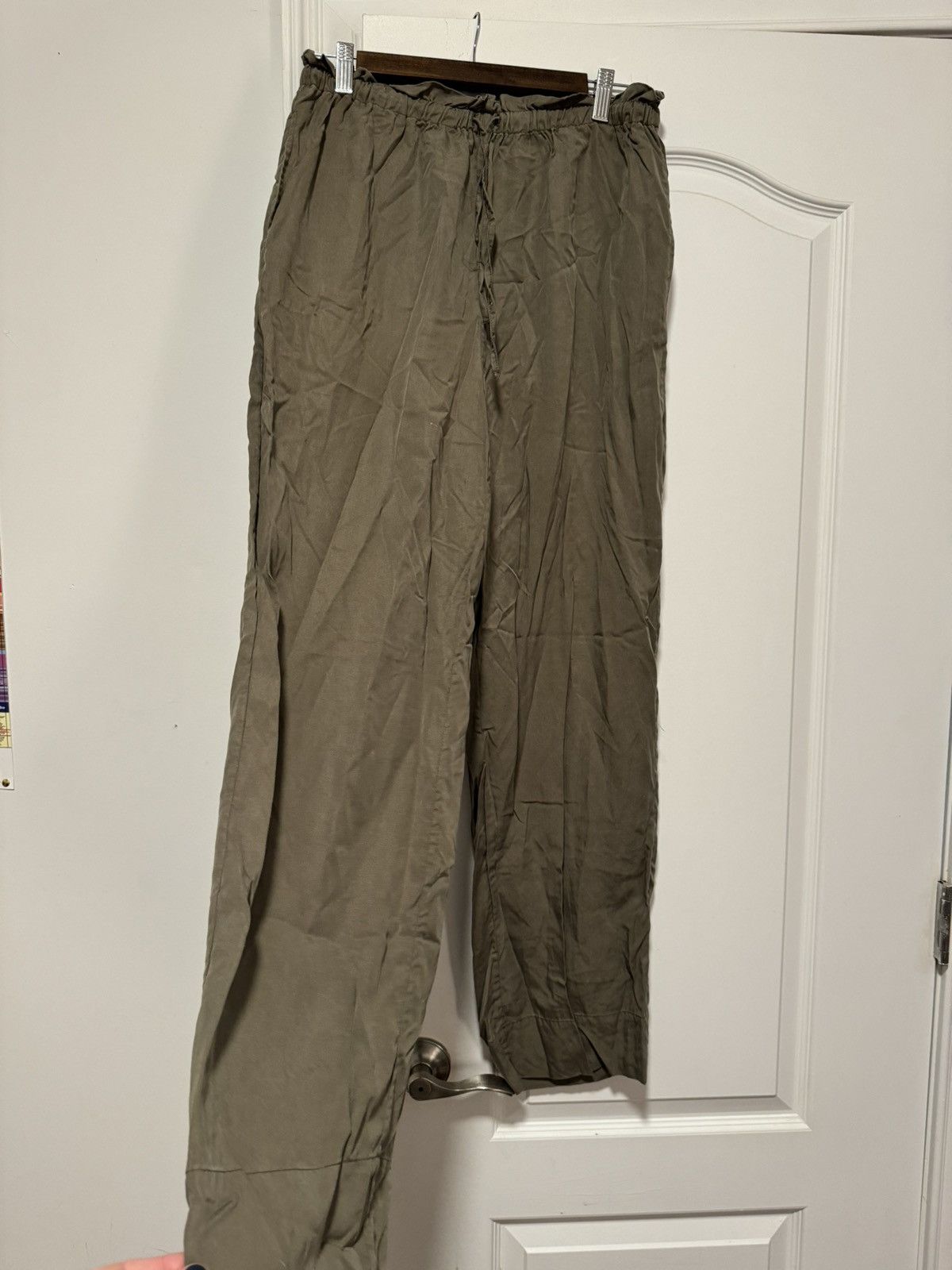 Kotn Kotn Olive Linen Trousers Size US 32 / EU 48 - 1 Thumbnail