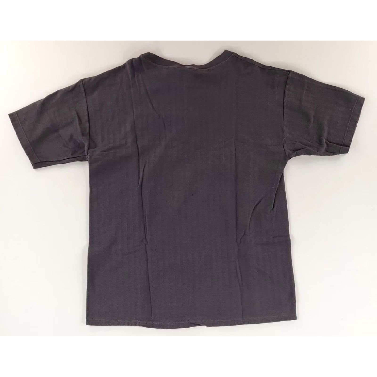 Vintage Camp Snoopy Shirt Henley Pullover Short Sleeve Herringbone Gray Made USA Mens L Size US L / EU 52-54 / 3 - 6 Thumbnail