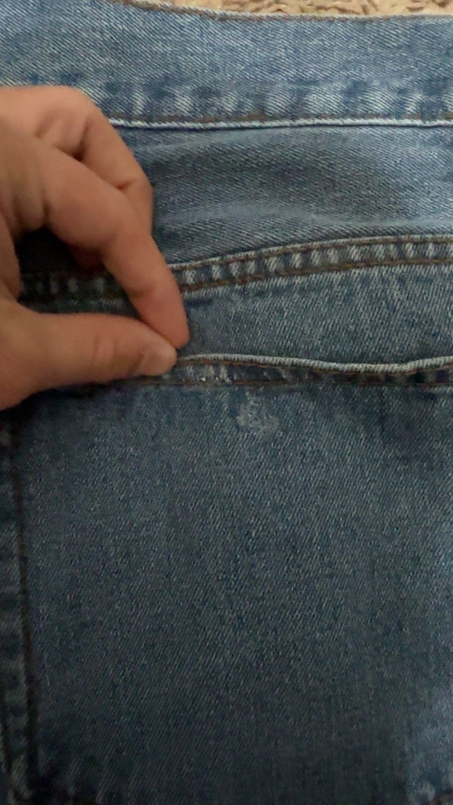 Covington × Vintage Covington retro baggy blue jeans 36W and 32L vintage Size US 36 / EU 52 - 5 Thumbnail