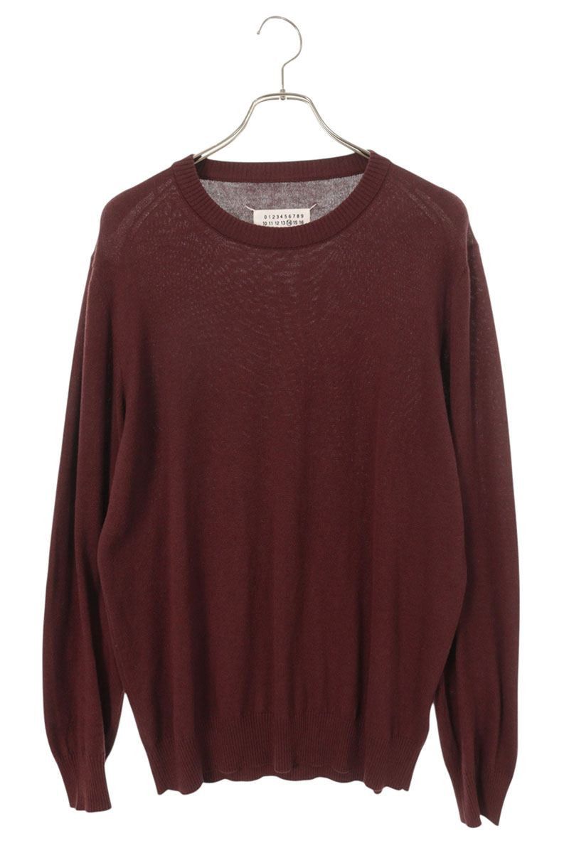 Maison Margiela Maison Margiela Leather Elbow Patch Knit Sweater Size XL Size US XL / EU 56 / 4 - 1 Thumbnail
