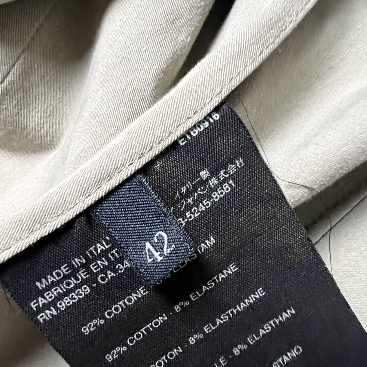 Prada Prada - SS06 - Khaki Tailored Blazer Size M / US 6-8 / IT 42-44 - 13 Thumbnail