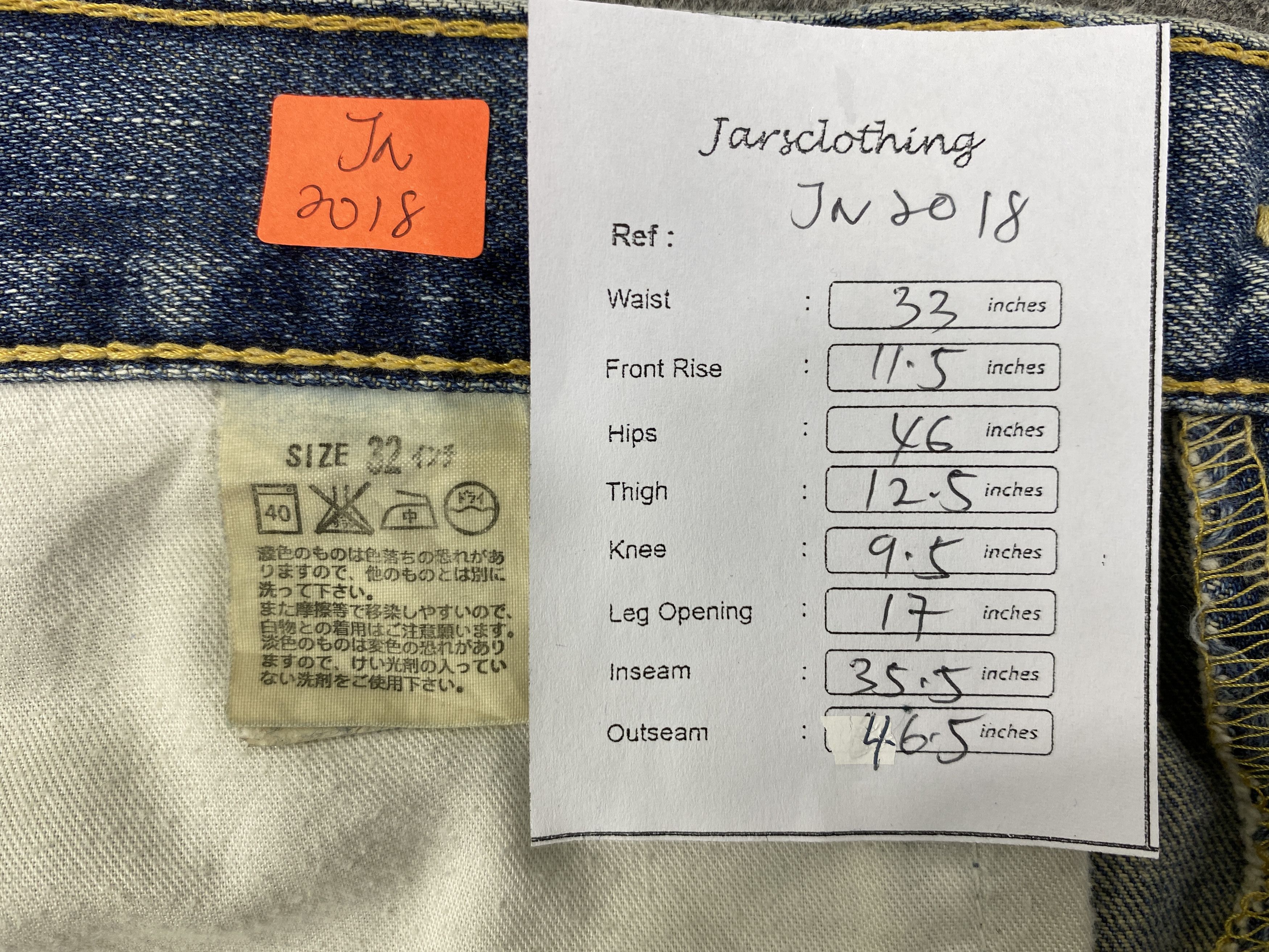 Levi's Faded Blue Vintage Levi's 503 Jeans 33x35.5 Denim -JN2018 Size US 33 - 8 Thumbnail
