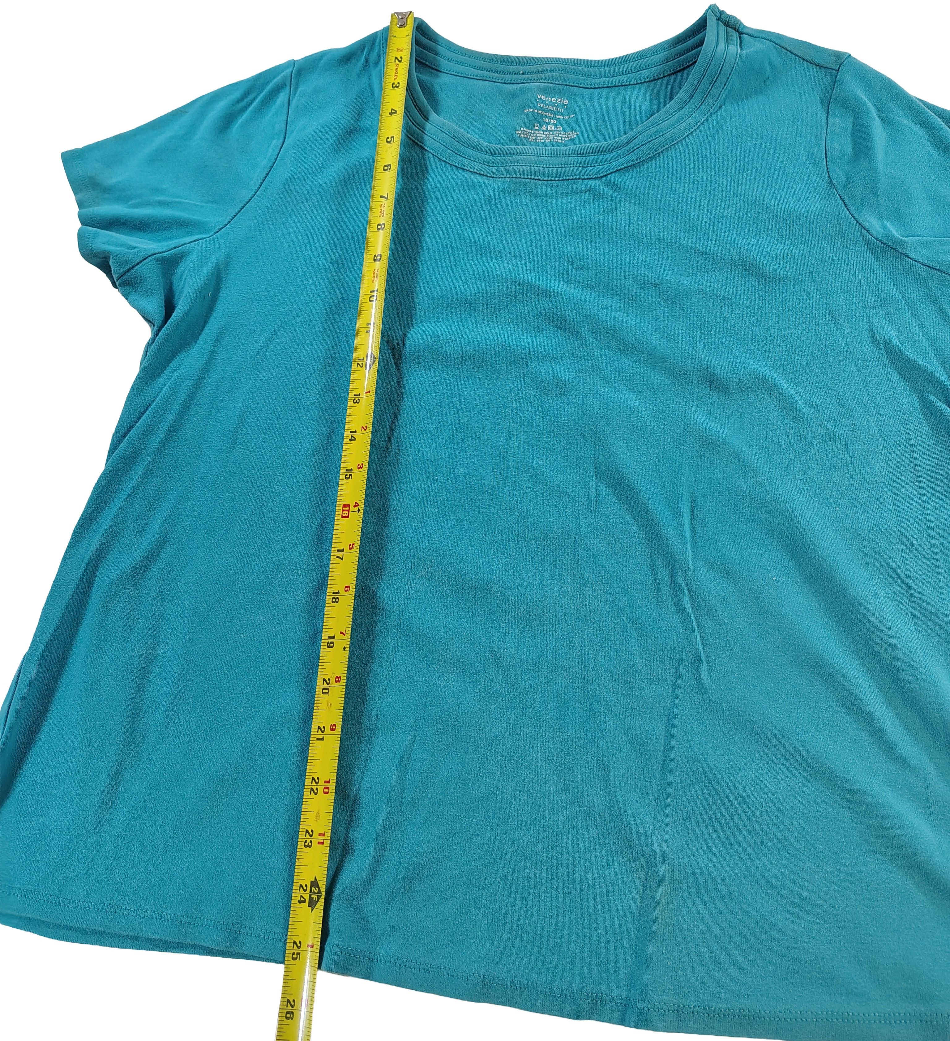 Other Women's Blue XXL Venezia Heavy Cotton Shirt Size XXL / US 16-18 / IT 52-54 - 4 Thumbnail