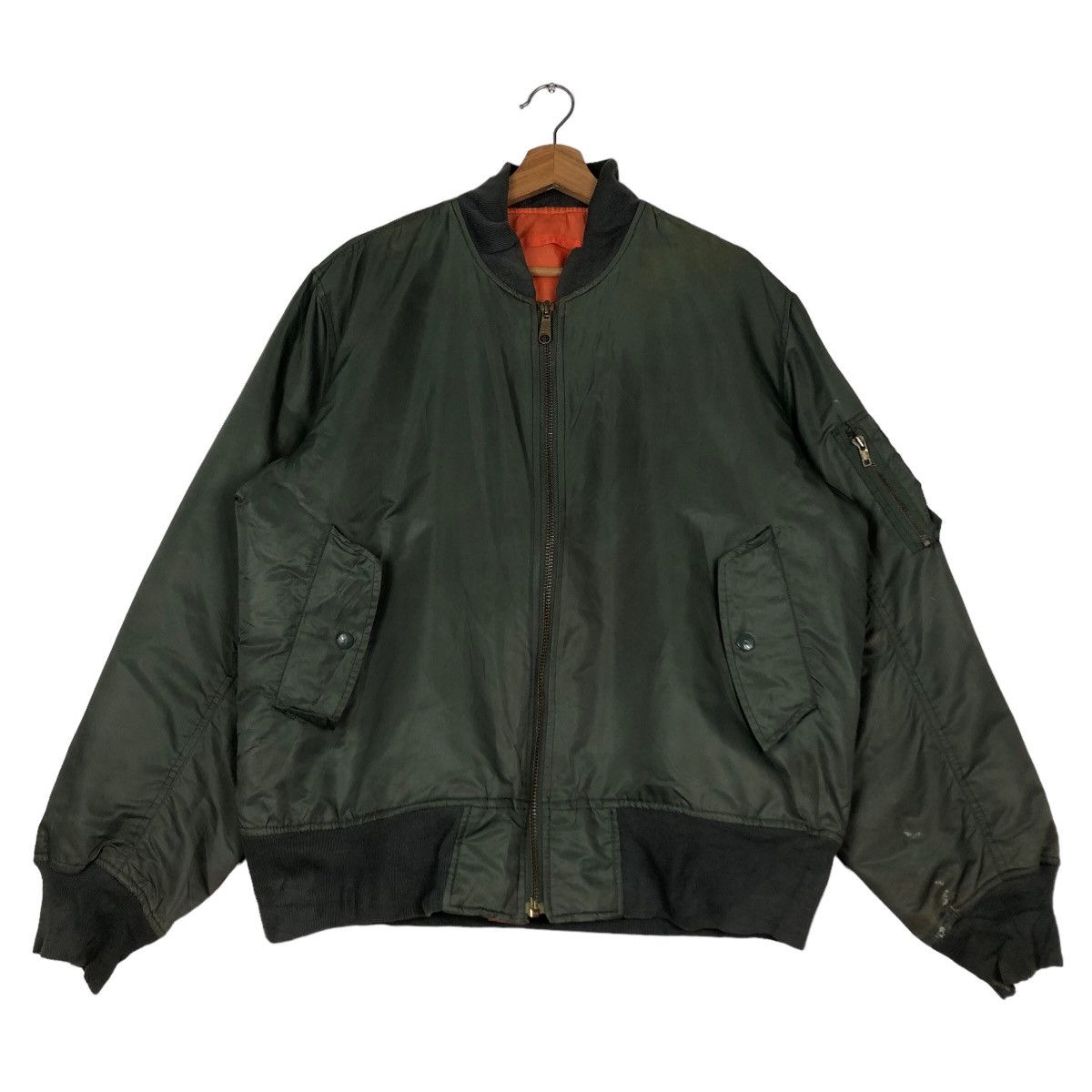 Japanese Brand 🔥Vtg Reversible Bomber Jacket Military Design Issey Miyake Size US M / EU 48-50 / 2 - 1 Thumbnail