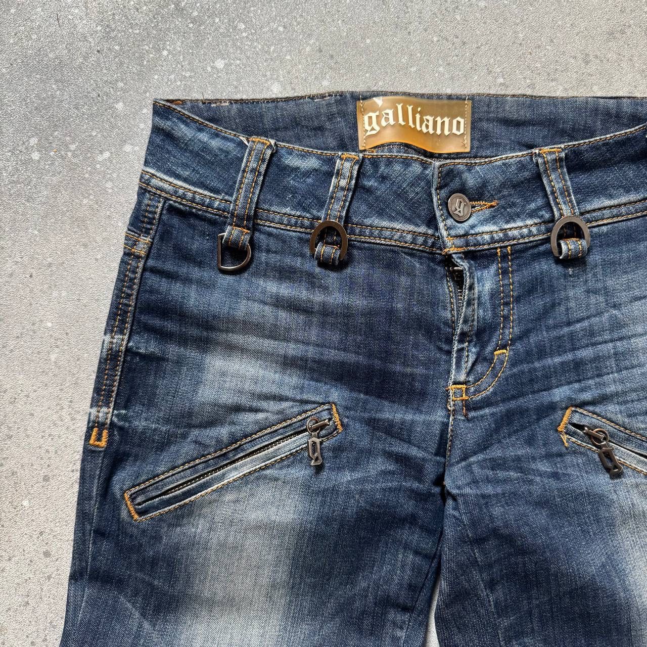 John Galliano John Galliano 2000’s Low Rise Skinny Jeans Size 27" / US 4 / IT 40 - 3 Thumbnail