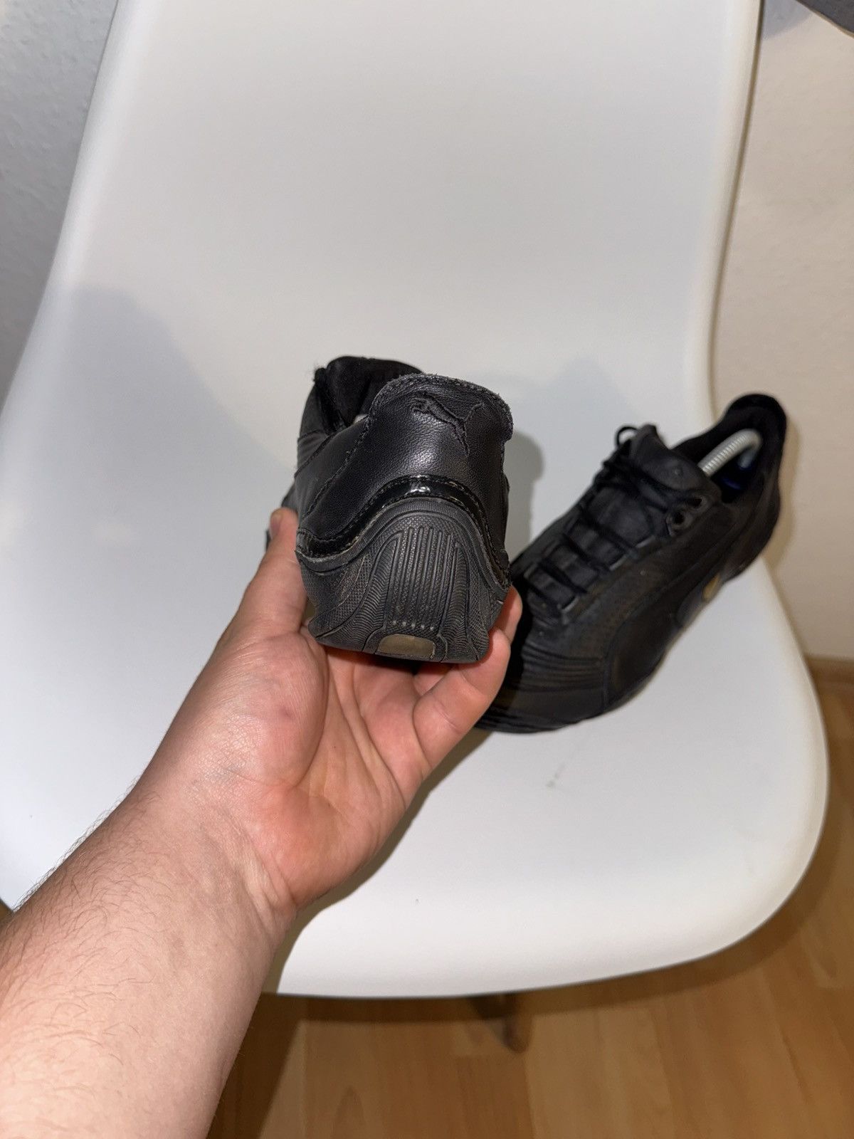 Puma PUMA x Lamborghini Black Leather Driving – Rare Motorsport Size US 7 / EU 40 - 7 Thumbnail