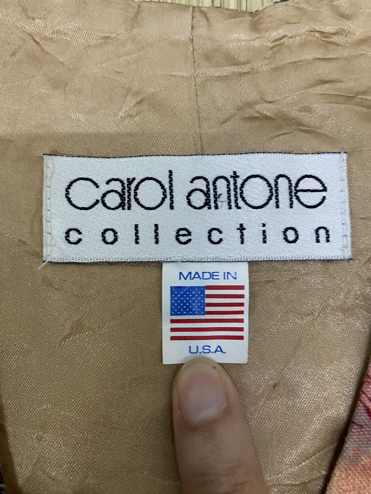 Vintage Vintage Carol Antonne Habitat Vest Size US S / EU 44-46 / 1 - 7 Thumbnail