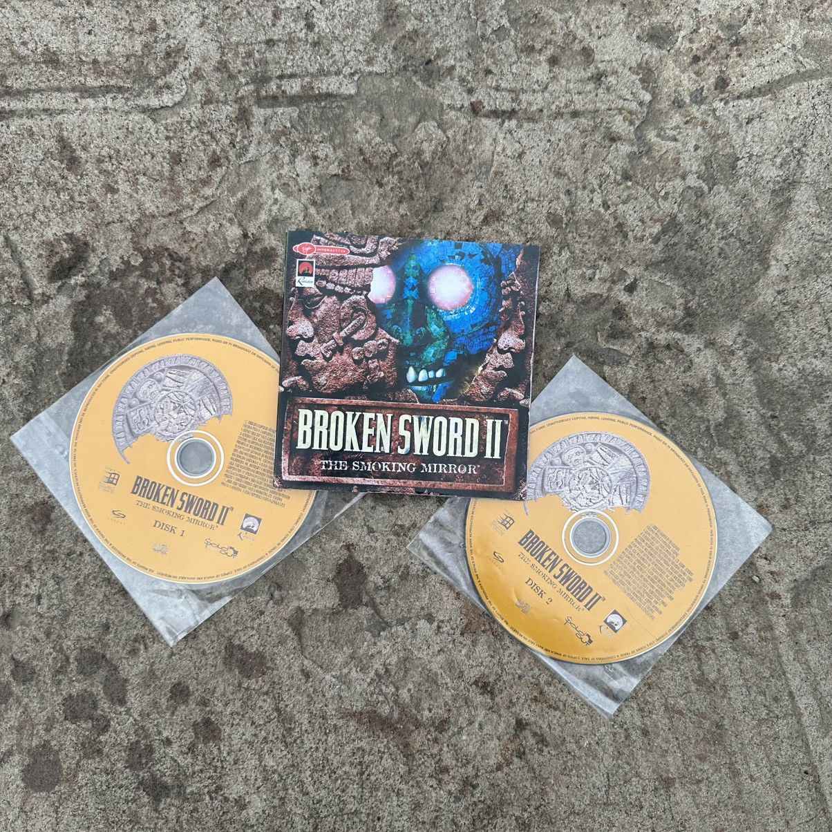 The Game Vintage Game Broken Sword II CD Y2K 2000-2002 Size ONE SIZE - 2 Thumbnail