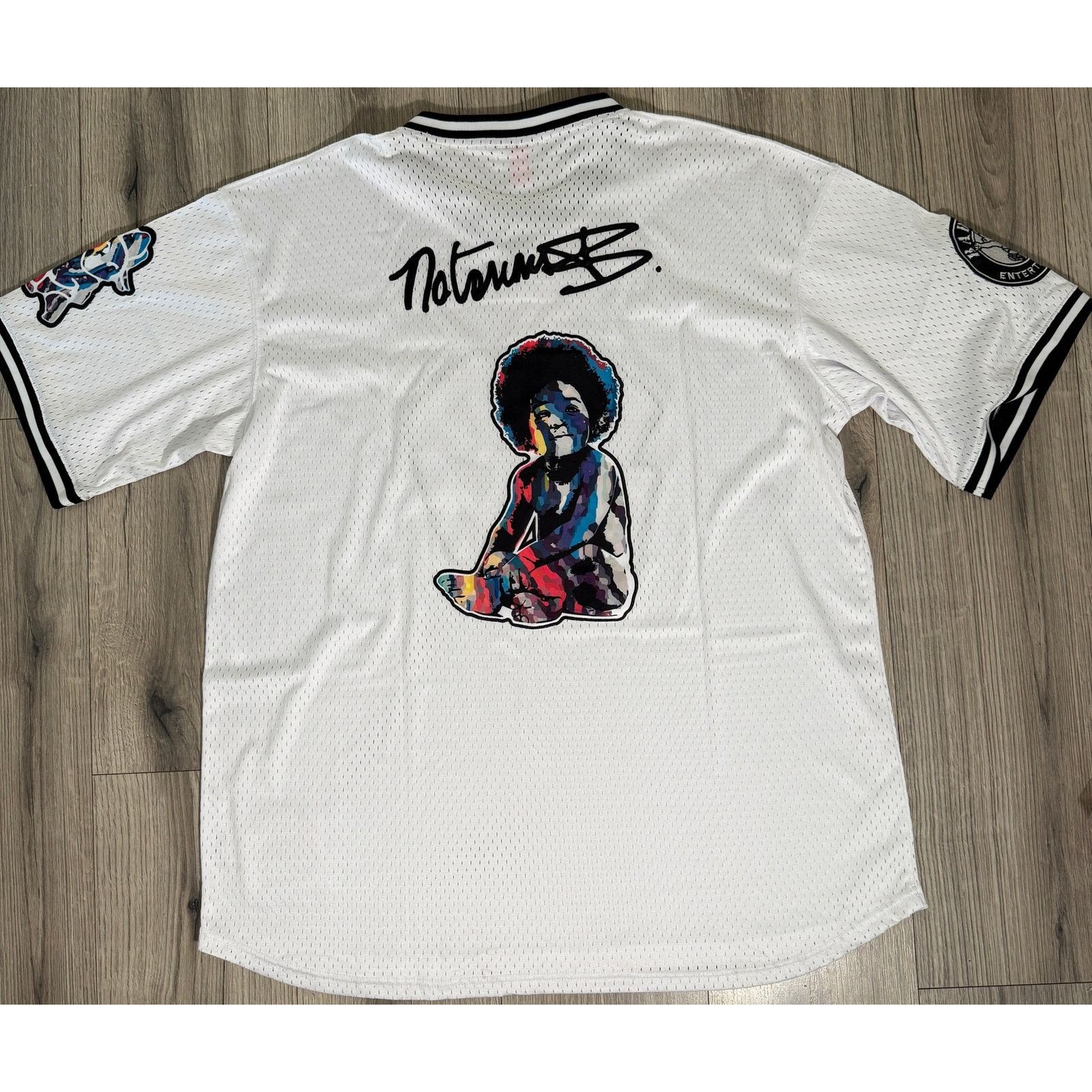 Other Headgear Classics Notorious B.I.G. Bad Boy Biggie Jersey 2XL Size US XXL / EU 58 / 5 - 2 Thumbnail