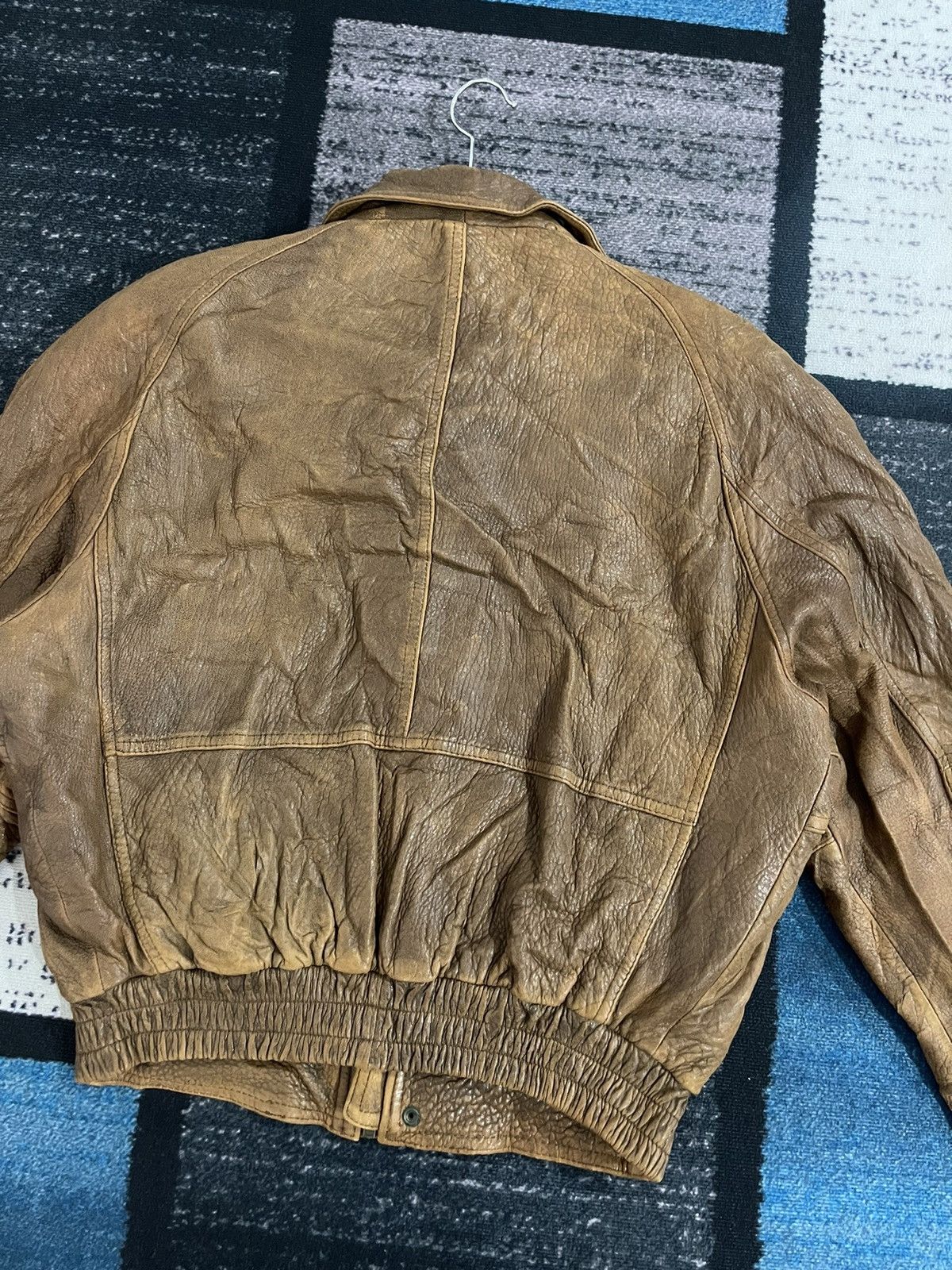 Vintage Vintage Friedrich Leather Bomber Jacket Size US L / EU 52-54 / 3 - 9 Thumbnail