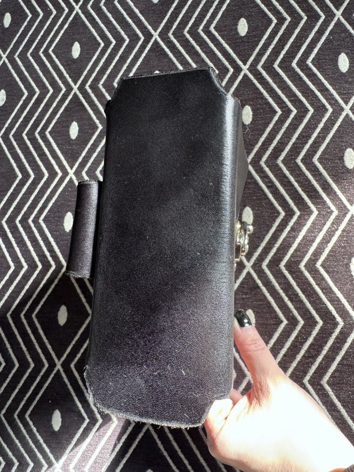 Other Handmade black leather belt bag holds essentials Size ONE SIZE - 9 Thumbnail