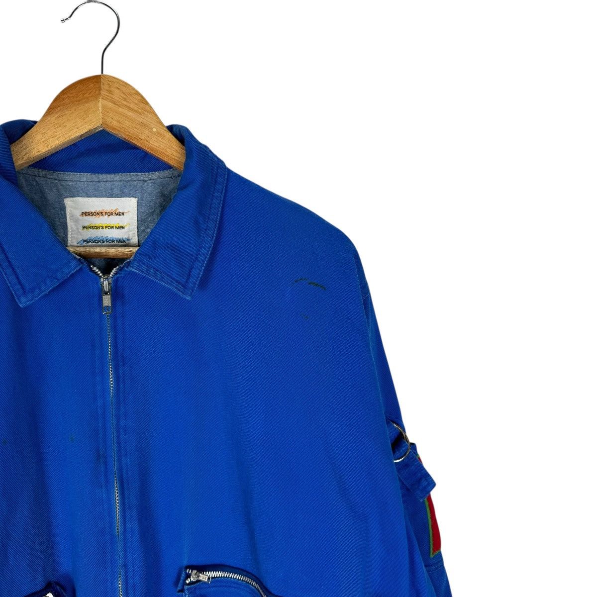 PERSON'S ☀️PERSON’S FOR MEN BOMBER PARACHUTE JACKET LIKE ISSEY MIYAKE Size US L / EU 52-54 / 3 - 5 Thumbnail