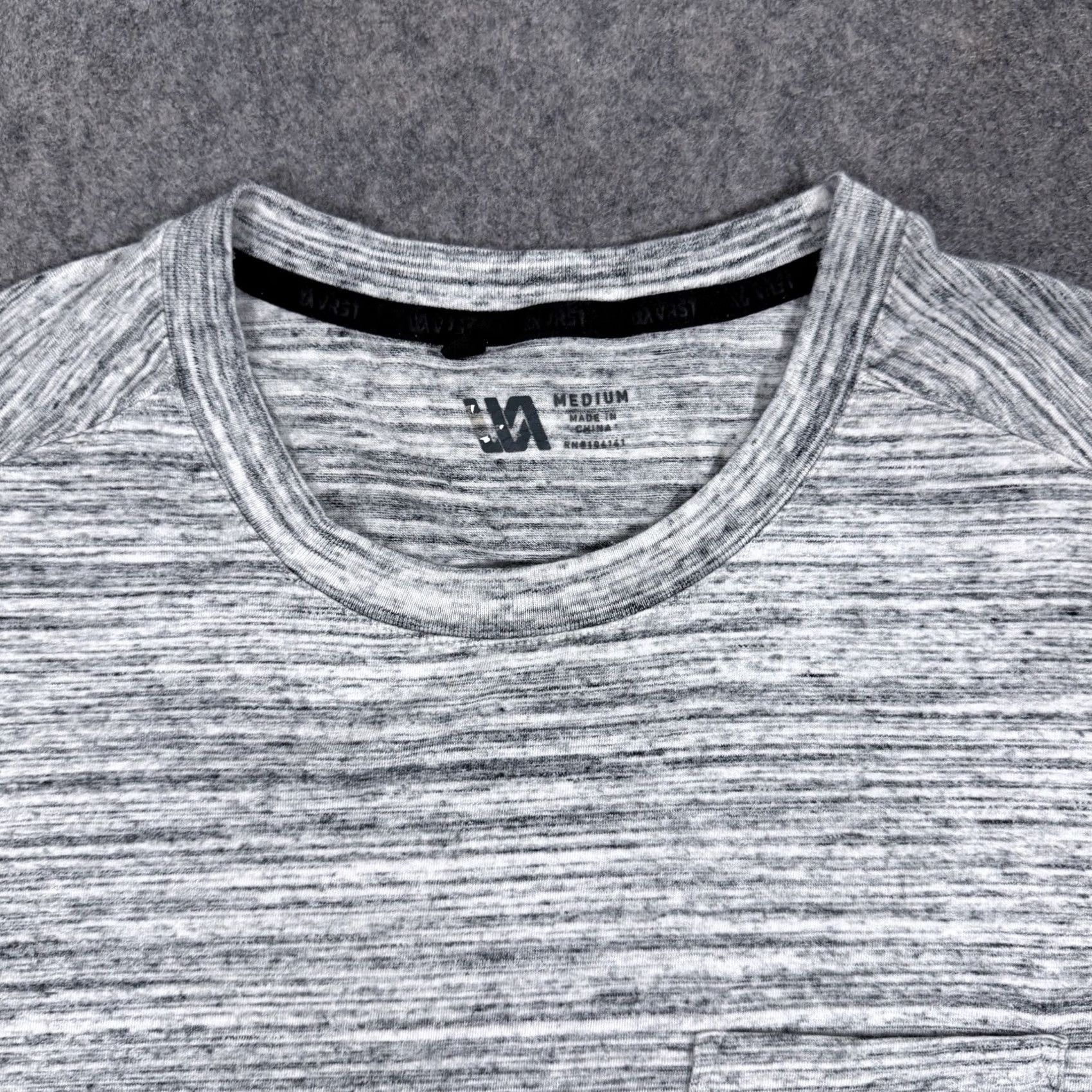 Vintage VRST T-Shirt Men's Medium Gray Pocket Short Sleeve Pullover Casual Size US M / EU 48-50 / 2 - 5 Thumbnail