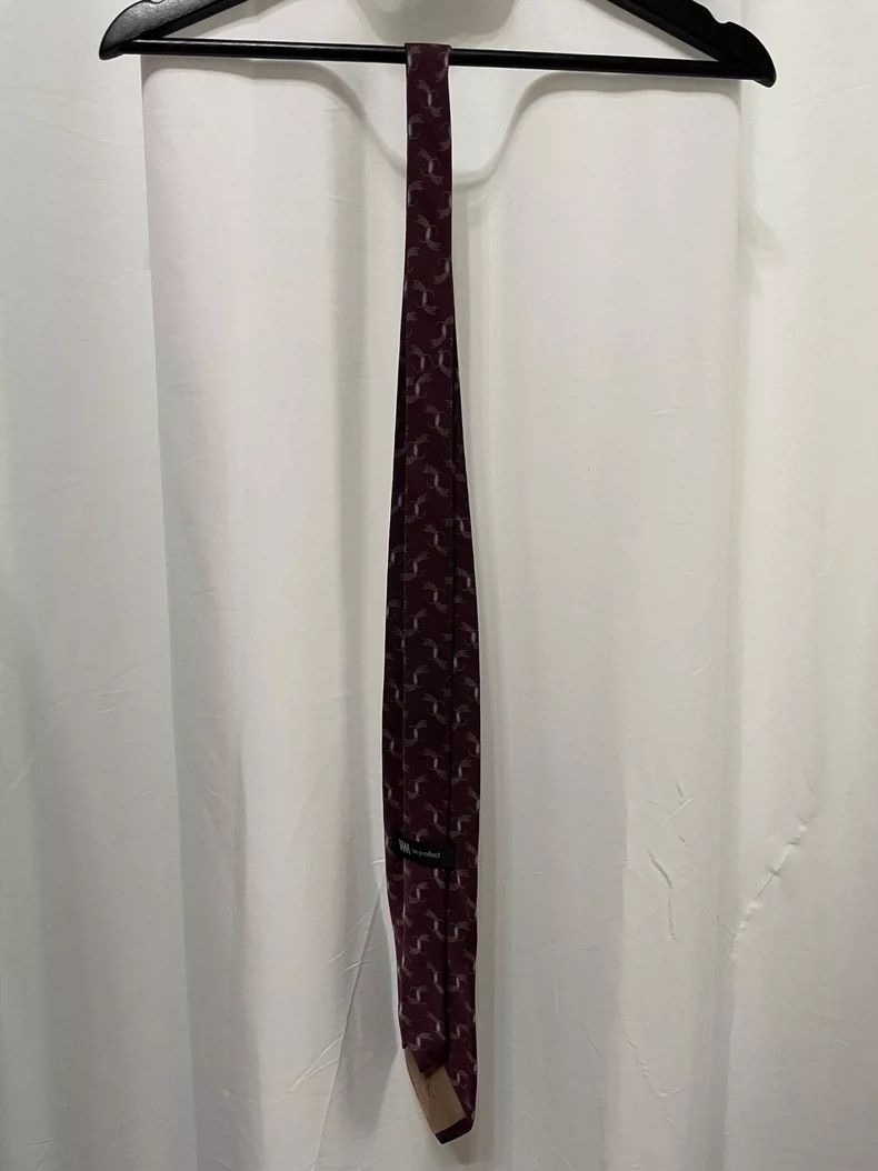 Issey Miyake Issey Miyake Medieval red full print tie Size ONE SIZE - 2 Thumbnail
