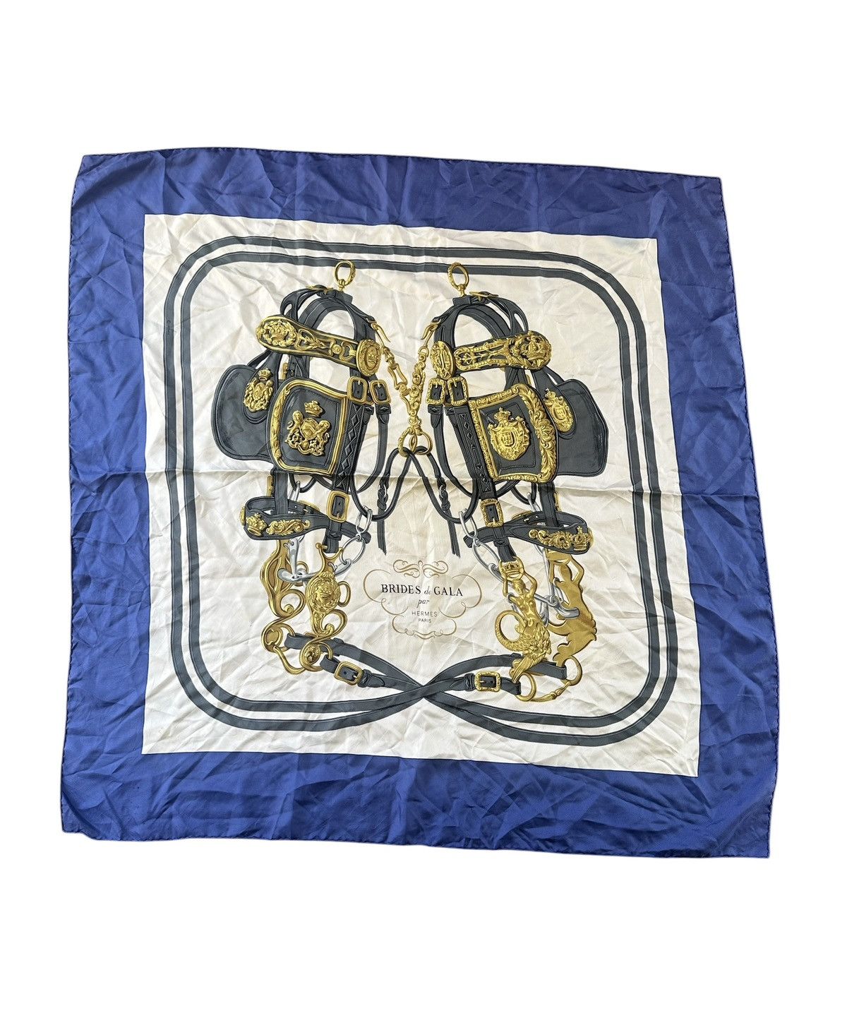 Hermes 90s Hermes Brides de gala silk scarves Size ONE SIZE - 1 Thumbnail