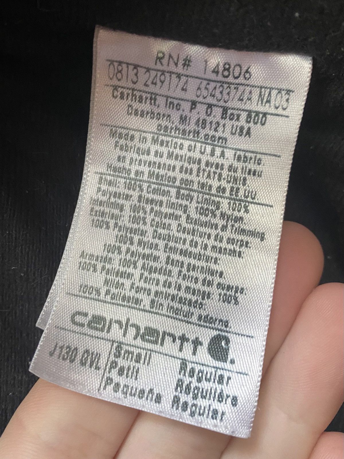 Carhartt Carhartt Active Jacket Distressed and Painted Size US S / EU 44-46 / 1 - 7 Thumbnail