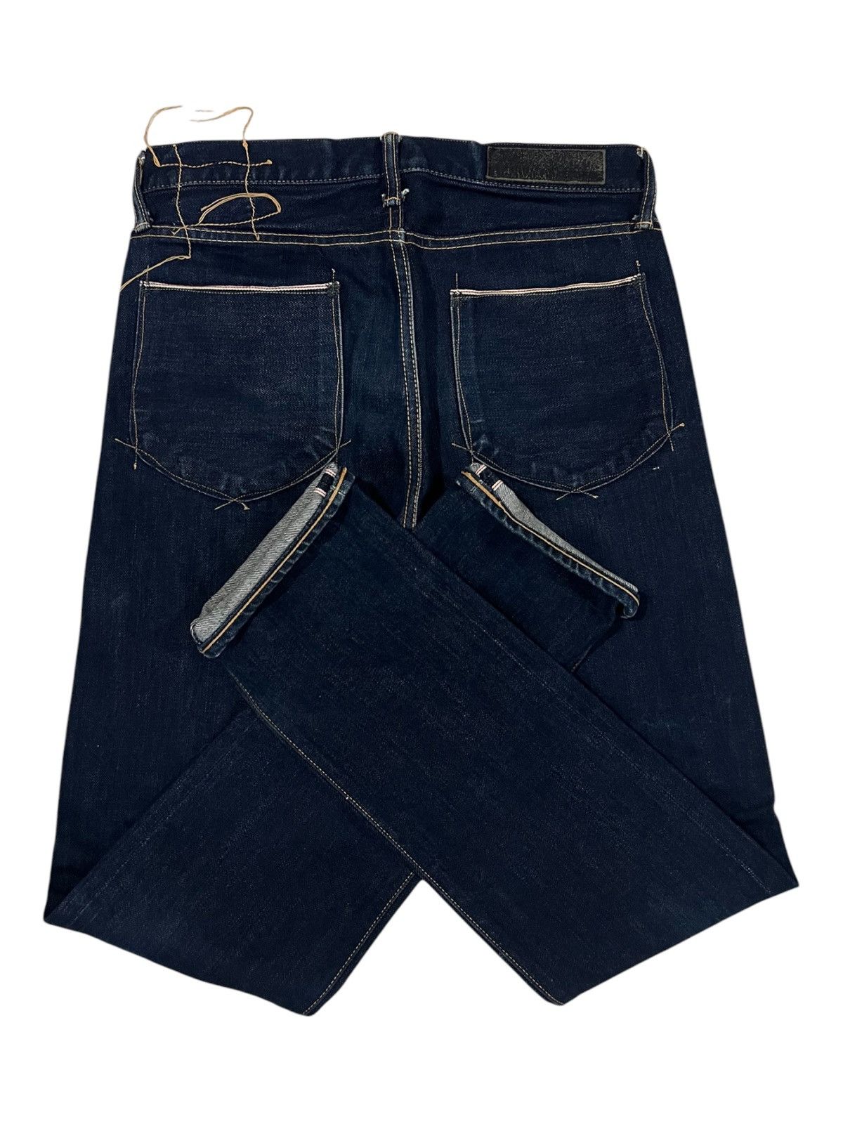 パンツ KURO / selvedge denim pants OD+PBJ 14oz. 