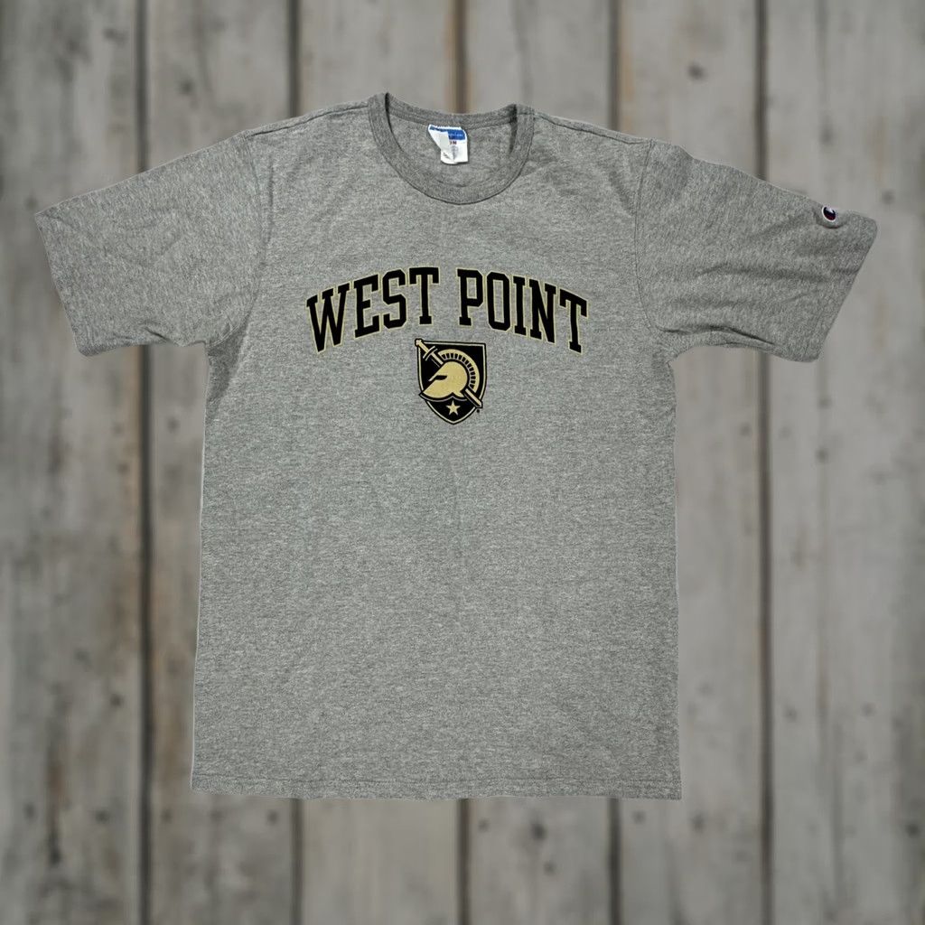 Champion VINTAGE Champion West Point T-Shirt Gray XXL? Size US M / EU 48-50 / 2 - 1 Thumbnail