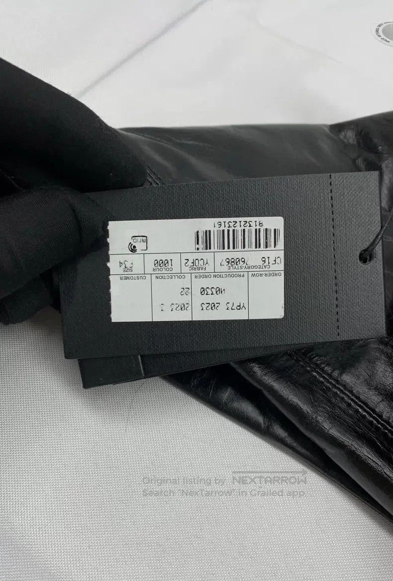 Saint Laurent Paris Saint Laurent Paris Solid Color Mid-Rise Pencil Midi休闲 Ski Size 33" - 3 Thumbnail