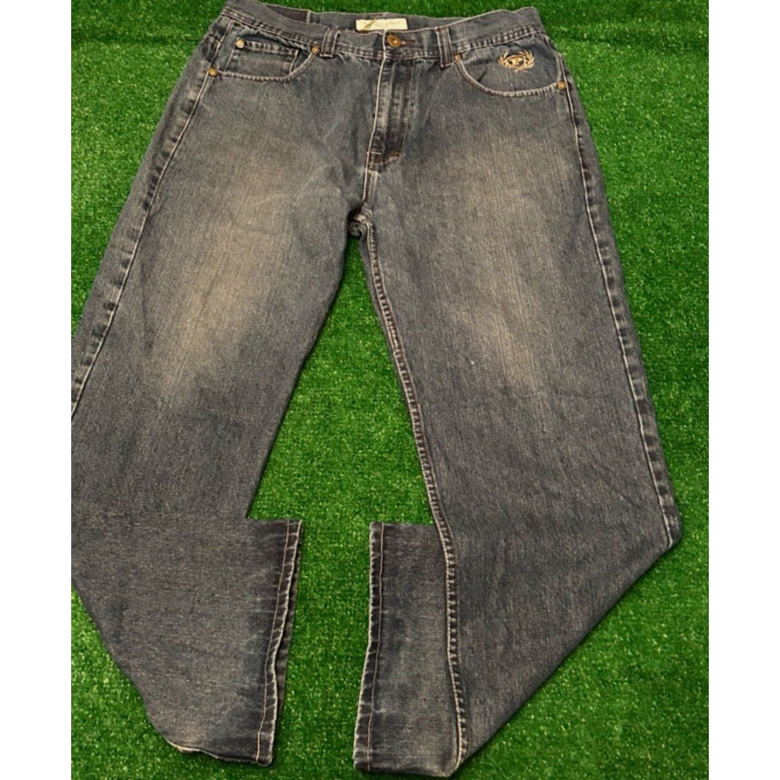 Phat Farm VINTAGE Phat Farm Jeans Men's Size 36 Dark Baggy Grunge Hip Hop Skater Size US 36 / EU 52 - 4 Thumbnail