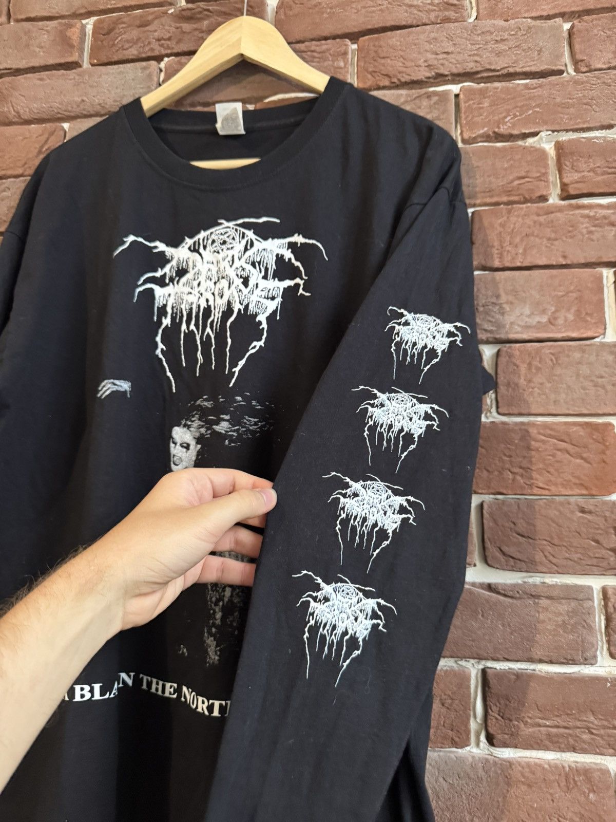 Band Tees Rare DARKTHRONE Blaze In The Vintage Band Metal T-Shirt Size US XL / EU 56 / 4 - 5 Thumbnail