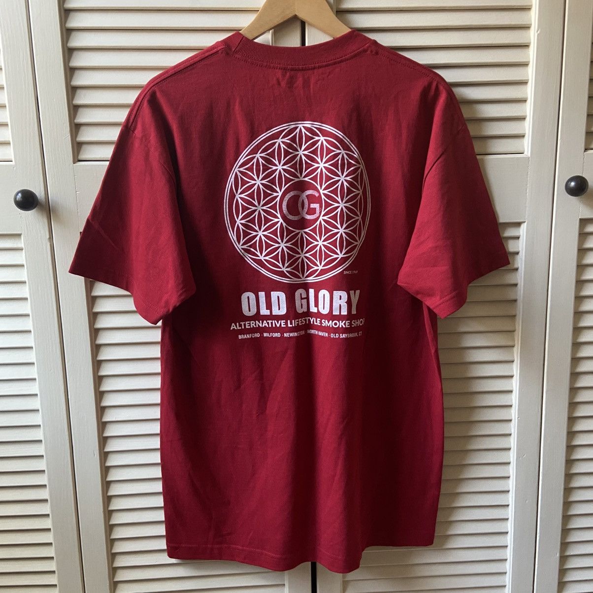 Band Tees × Vintage Vintage 2005 Velvet Revolver Red Band T-Shirt Old Glory Size US L / EU 52-54 / 3 - 6 Thumbnail