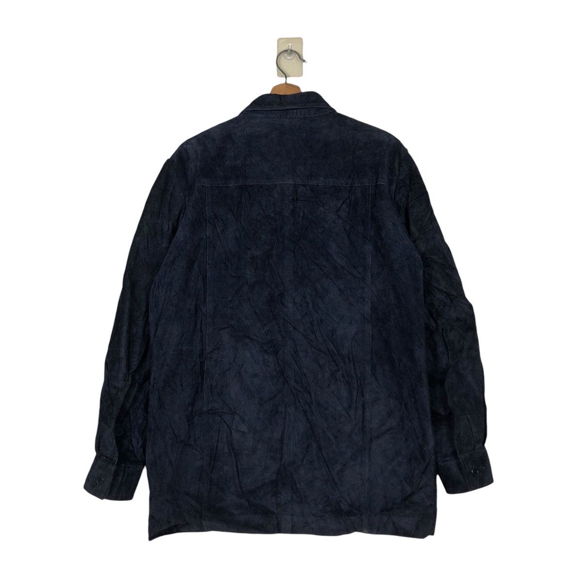 Japanese Brand 📌Vintage Chore Leather Jacket Jubian Blanket Issey Miyake Size US L / EU 52-54 / 3 - 9 Thumbnail