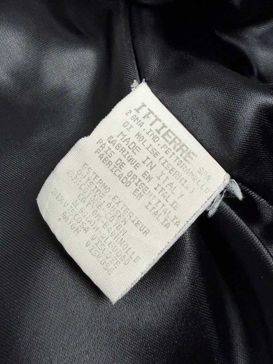 Versace 2000s Versace Faux Fur Black Buttoned Jacket Size US S / EU 44-46 / 1 - 10 Thumbnail