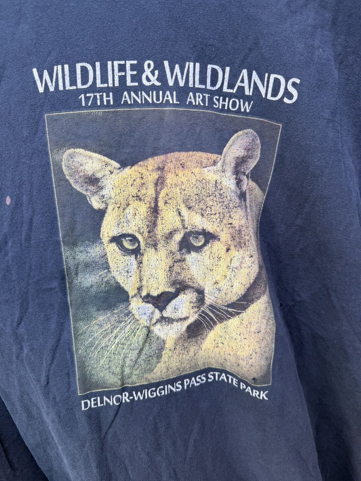 Vintage VTG Cougar Wildlife tee Size XXL Size US XXL / EU 58 / 5 - 2 Thumbnail