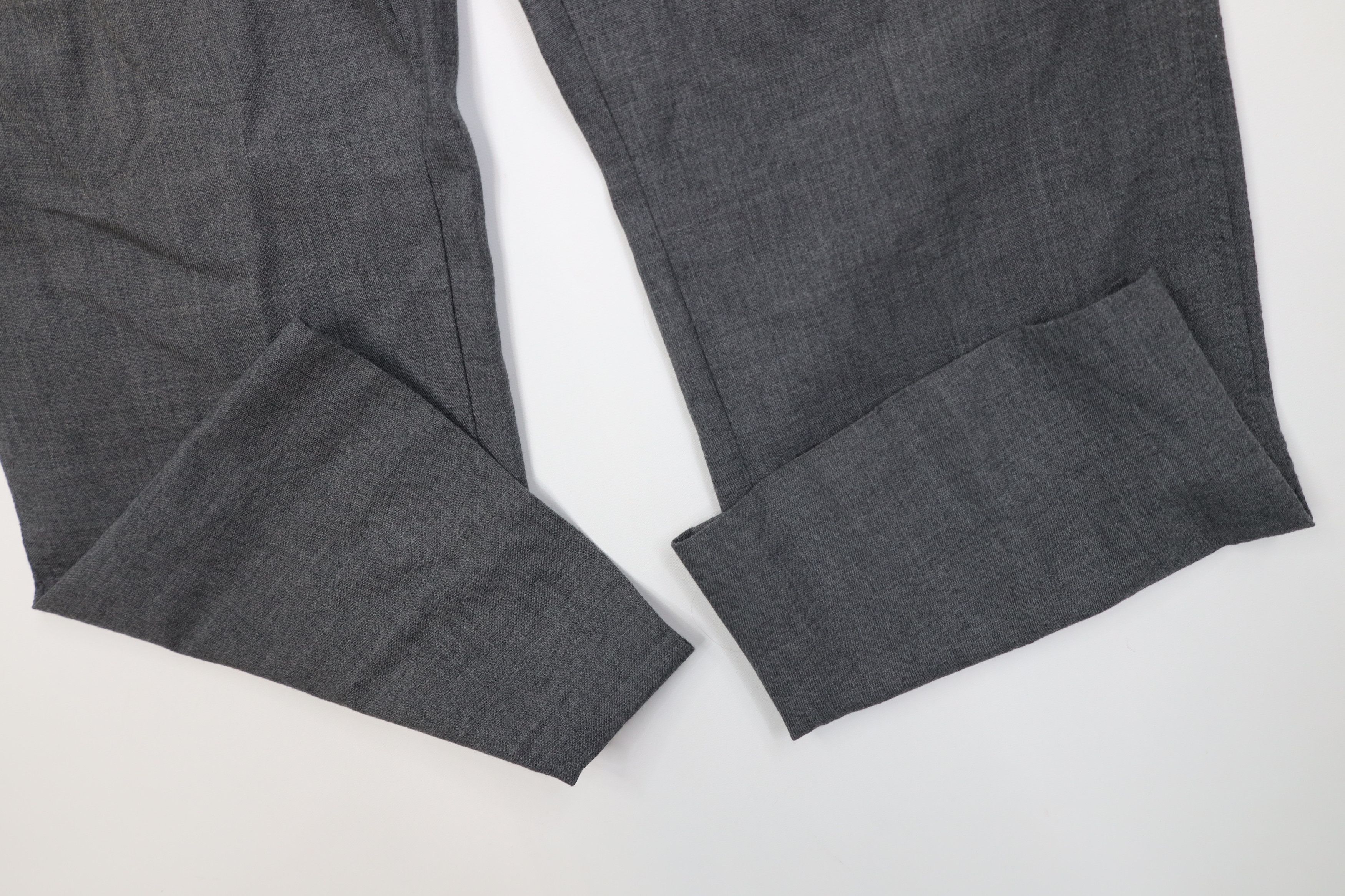 Ralph Lauren Vintage 70s Ralph Lauren Knit Wide Leg Chino Pants Gray USA Size US 34 / EU 50 - 5 Thumbnail