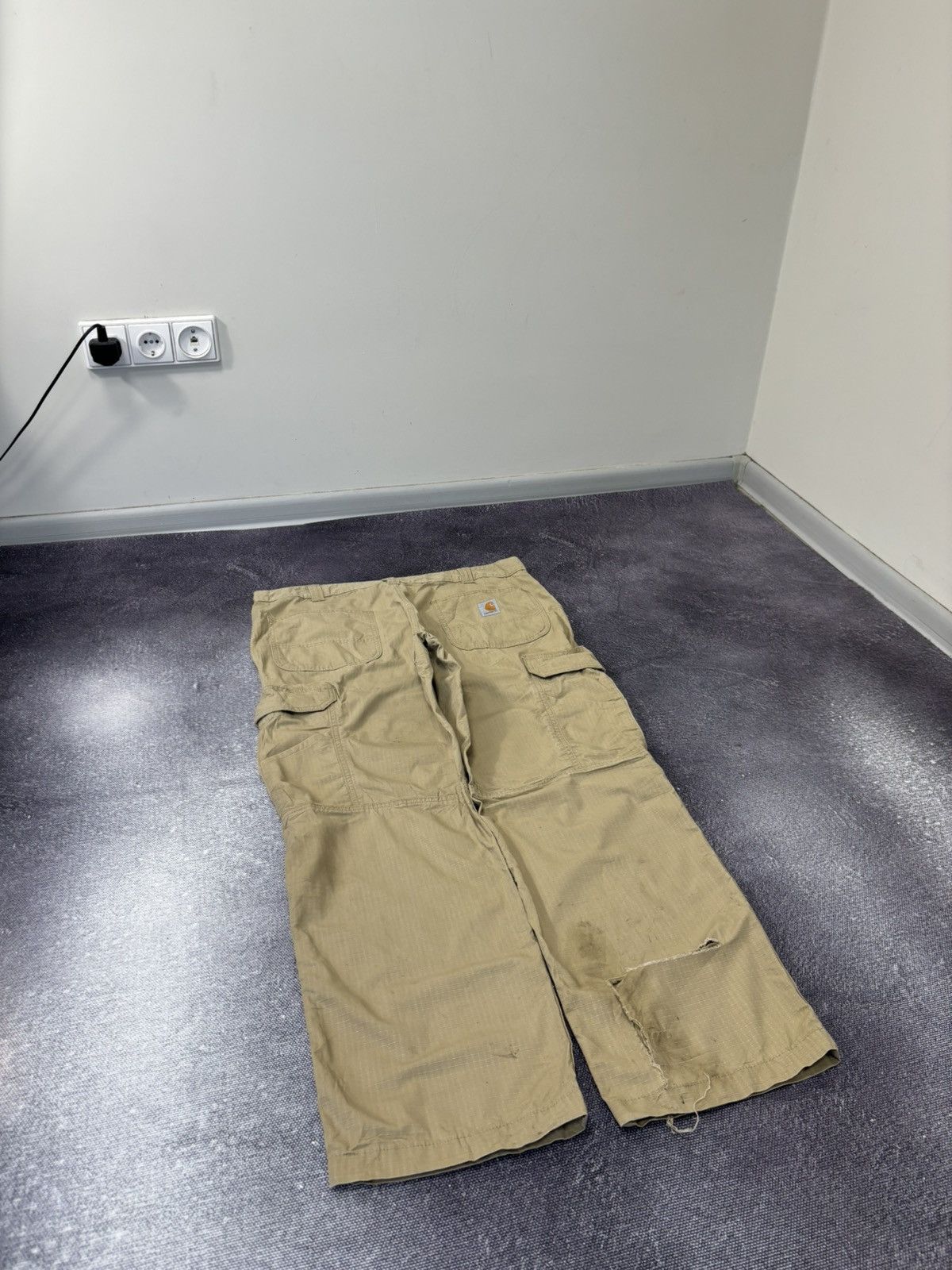 Carhartt Vintage Carhartt Relaxed Fit Utility Hype Baggy Cargo Pants Size US 38 / EU 54 - 3 Thumbnail