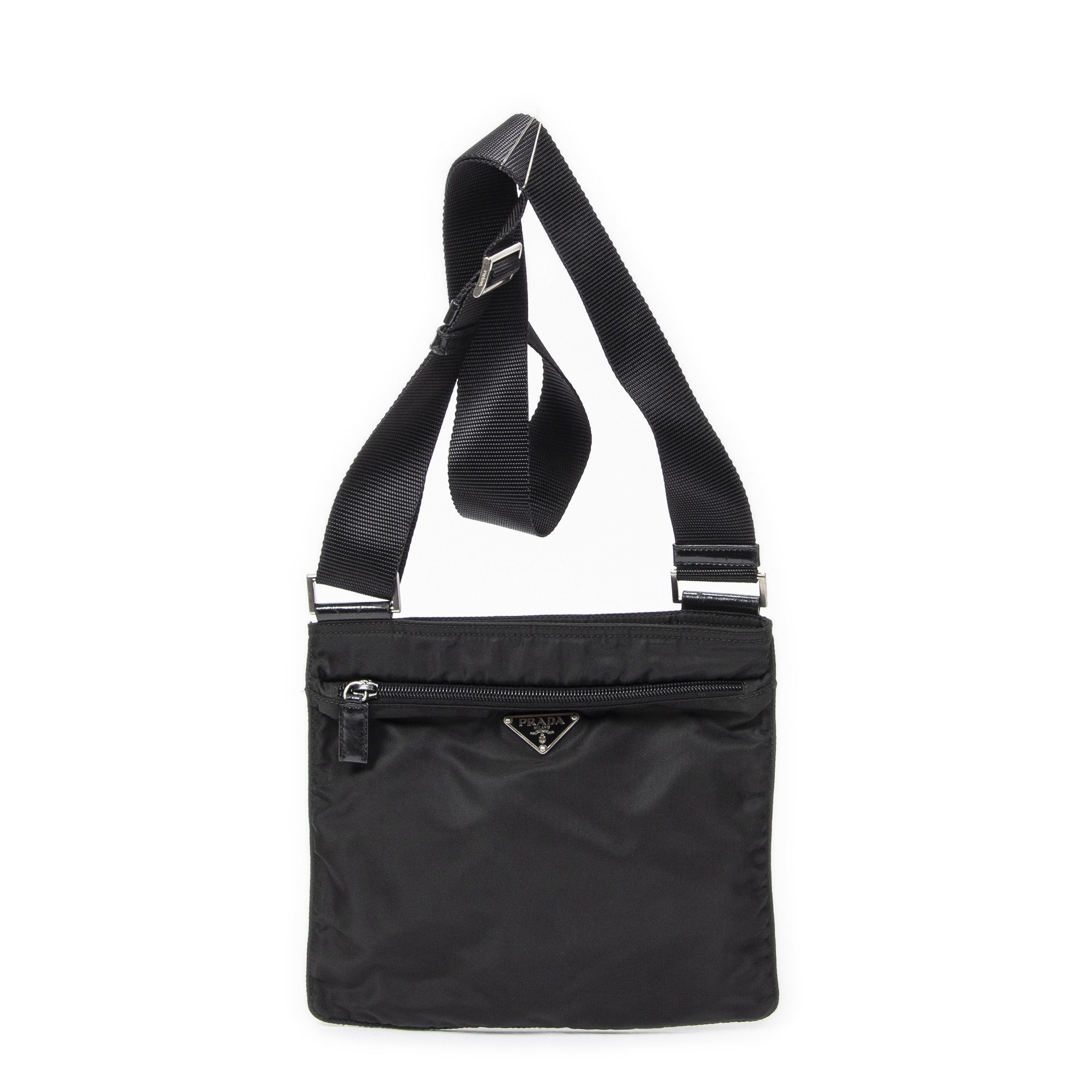 Prada Small Flat Crossbody Size ONE SIZE - 1 Thumbnail