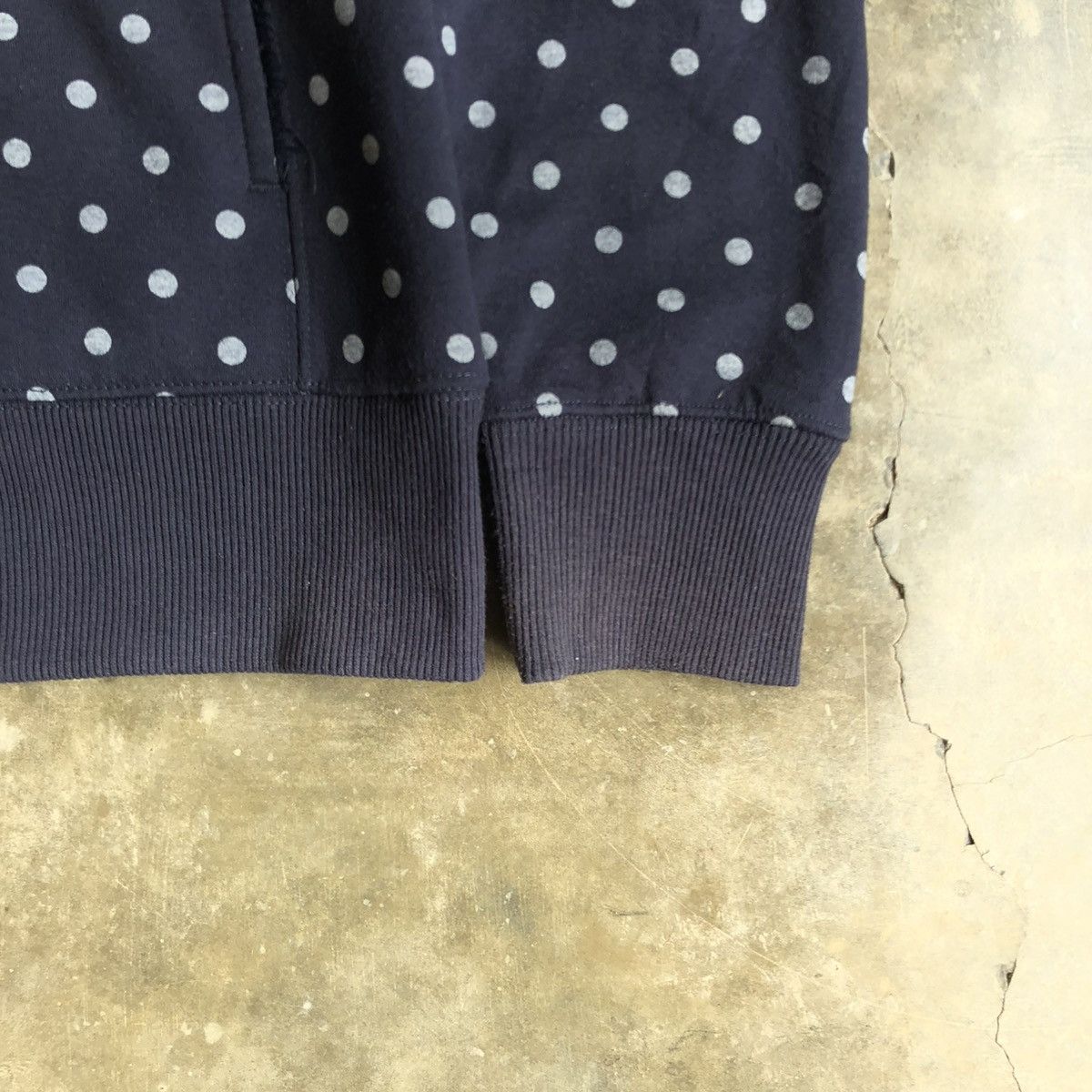 Hysteric Glamour 2000s GU Polkadot Motif Fur Ziphoodie Navy Lgb Ifsixwasnine Size US M / EU 48-50 / 2 - 6 Thumbnail