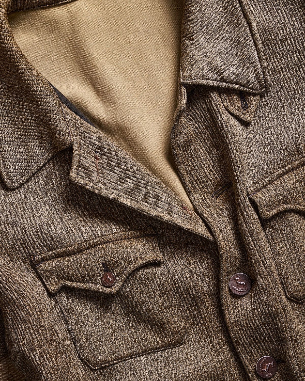 Other Doug Bihlmaier 1940s Vintage French Corded Hunting Jacket Size US L / EU 52-54 / 3 - 2 Thumbnail