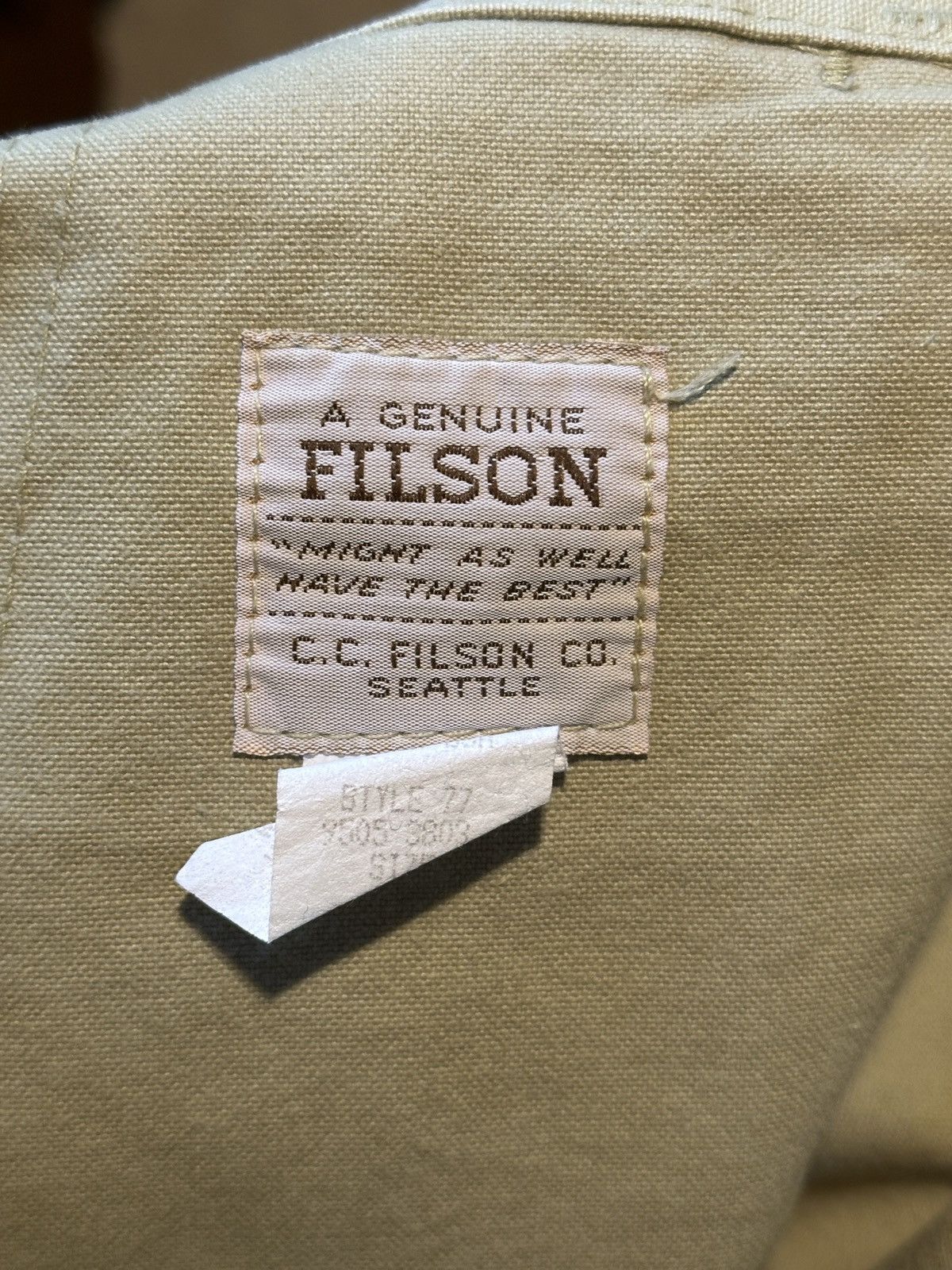 Filson Filson Double Knee Cotton Work Pants Size US 30 / EU 46 - 4 Thumbnail