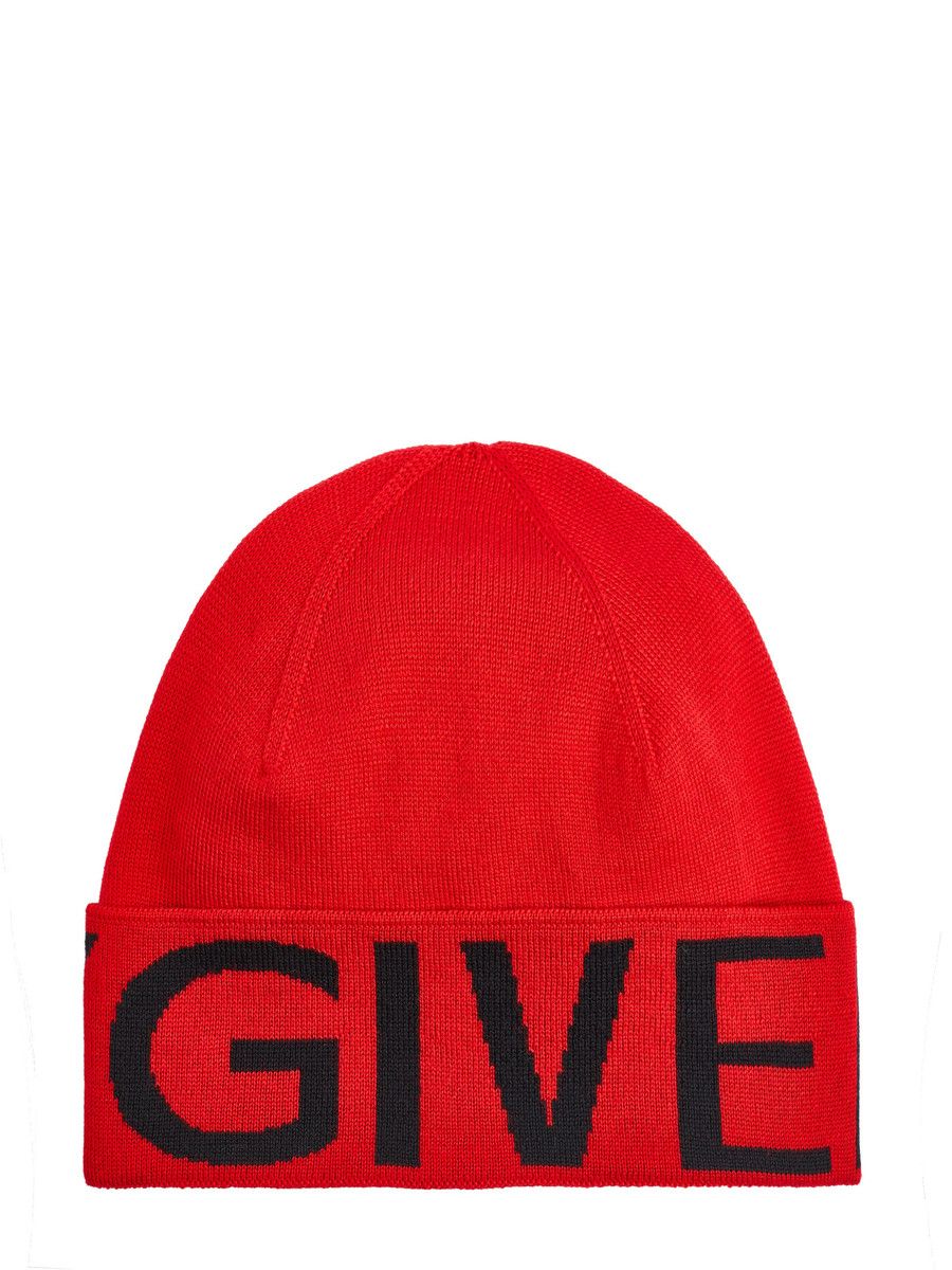 o1srvl11e1224 Size: OS/Logo Beanie in Red