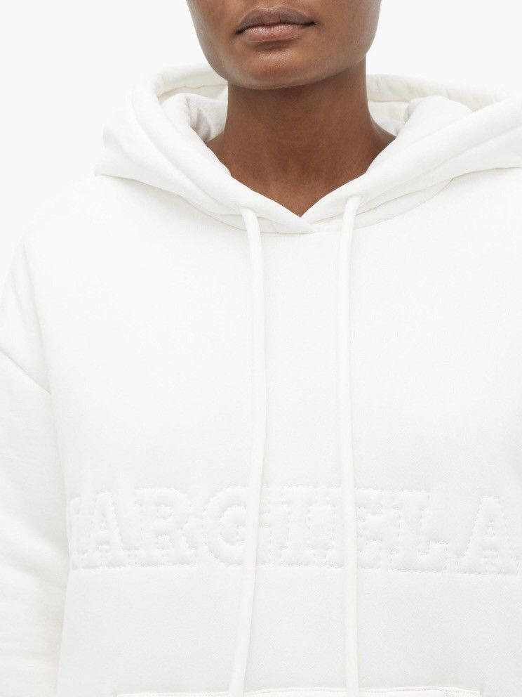 MM6 MM6 padded embossed oversized hoodie Size US M / EU 48-50 / 2 - 7 Thumbnail