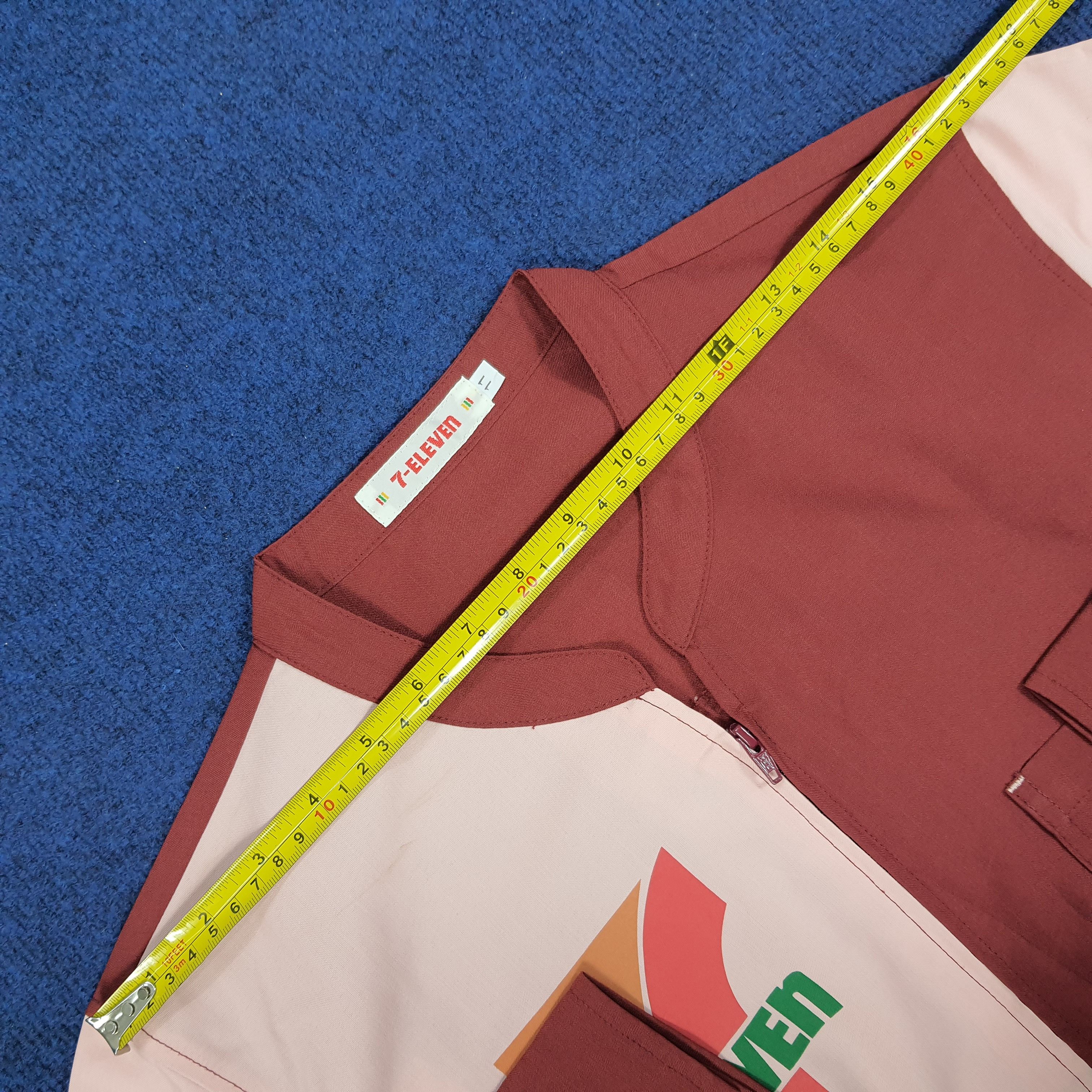 Japanese Brand × Vintage Vintage 7 Eleven Staff Japanese Brand Workwear Uniform Size US M / EU 48-50 / 2 - 9 Thumbnail