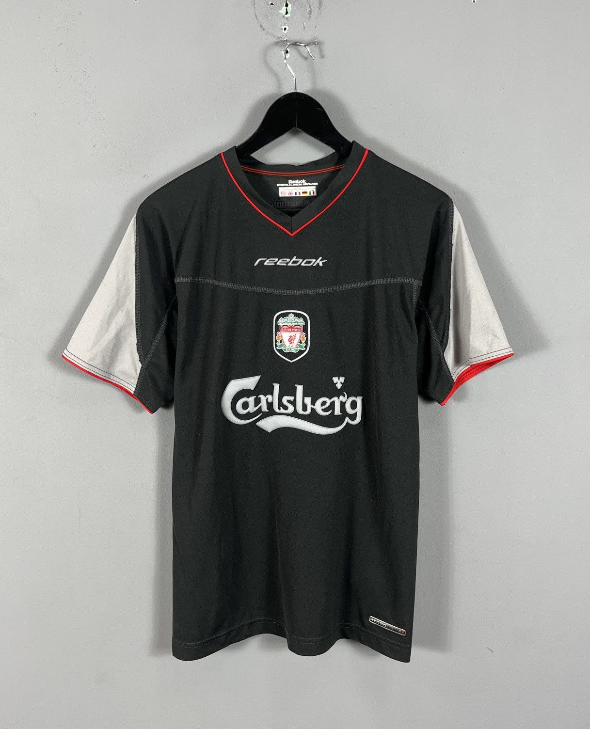 Vintage jersey 2002/04 LIVERPOOL BAROS #5 AWAY SHIRT