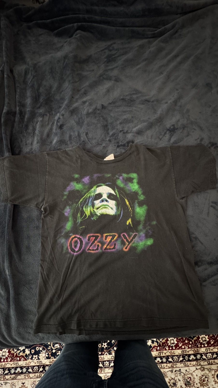 Other Vintage ozzy osbourne graphic tee Size US XL / EU 56 / 4 - 1 Thumbnail