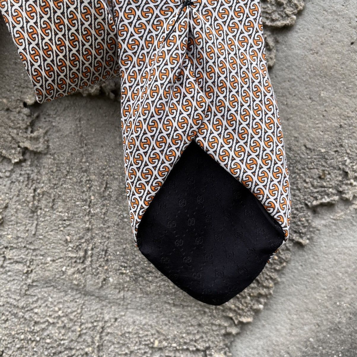 Gucci Gucci vintage silk tie Size ONE SIZE - 5 Thumbnail