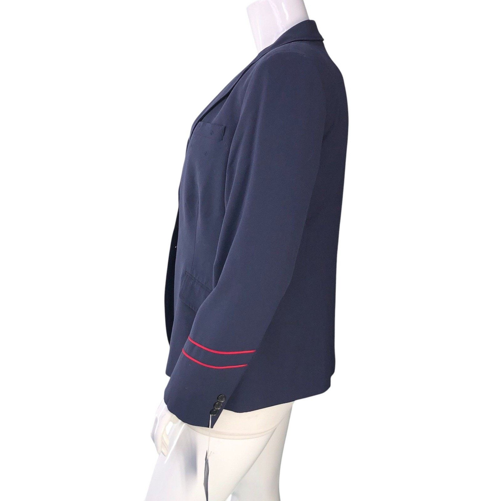 Lands' End Lands End American Airlines Blazer Womens 16 Uniform NWOT Size XXL / US 16-18 / IT 52-54 - 7 Thumbnail