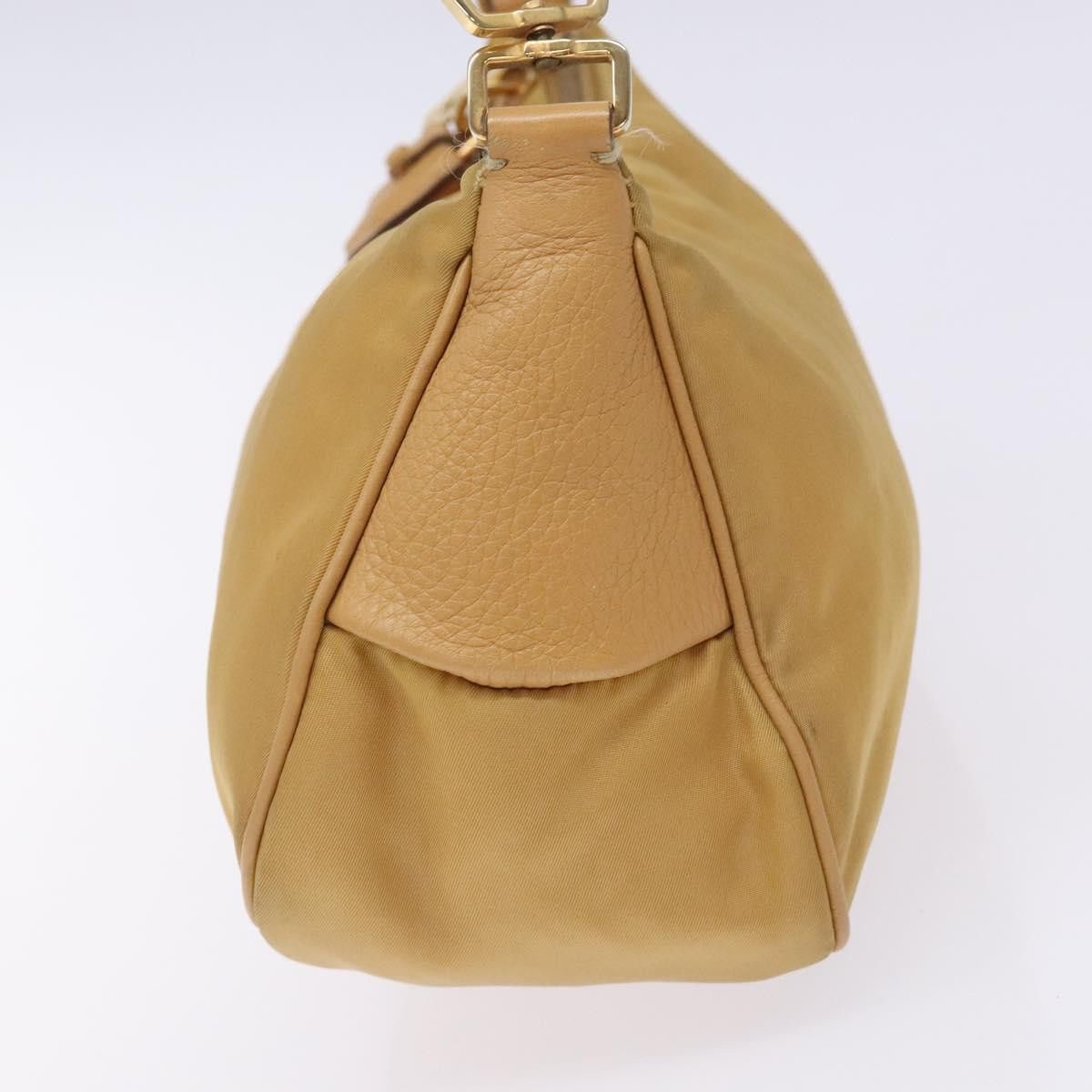Prada PRADA Shoulder Bag Nylon Beige Gold Size ONE SIZE - 4 Thumbnail
